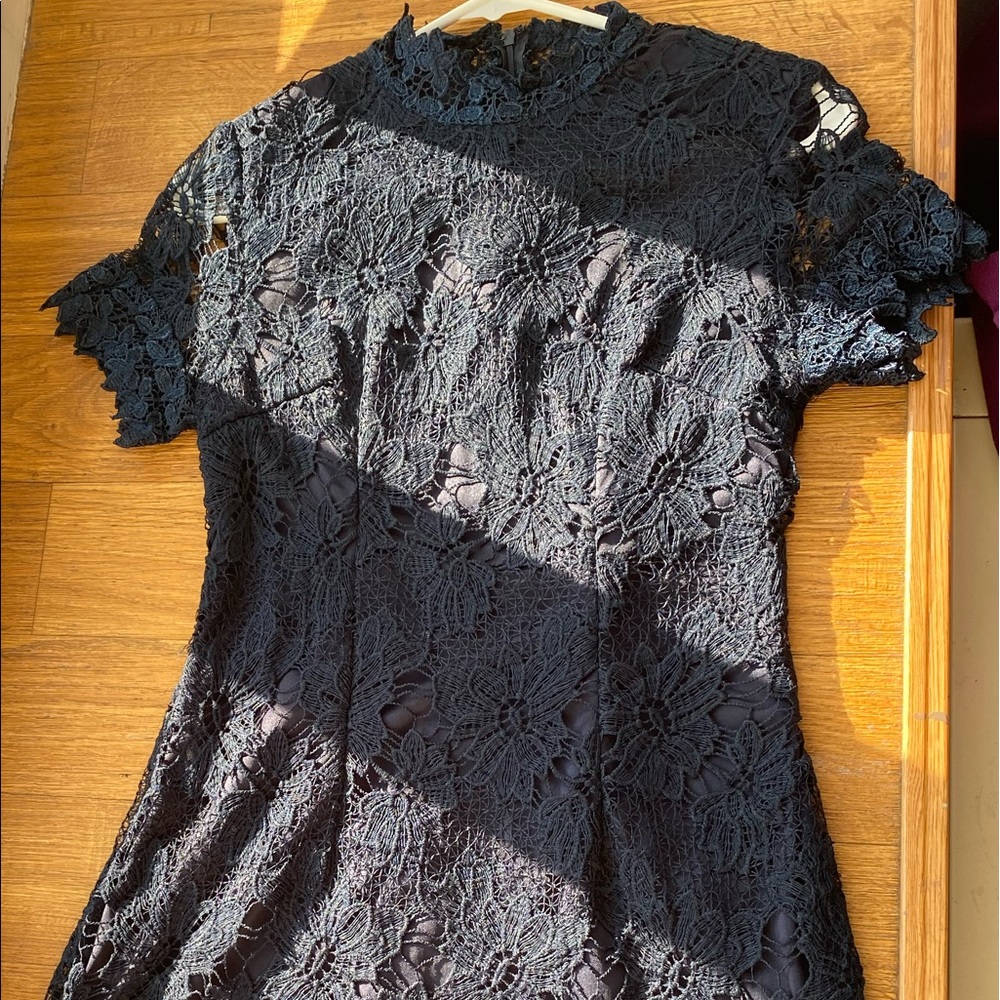 AX Paris Navy Lace Dress